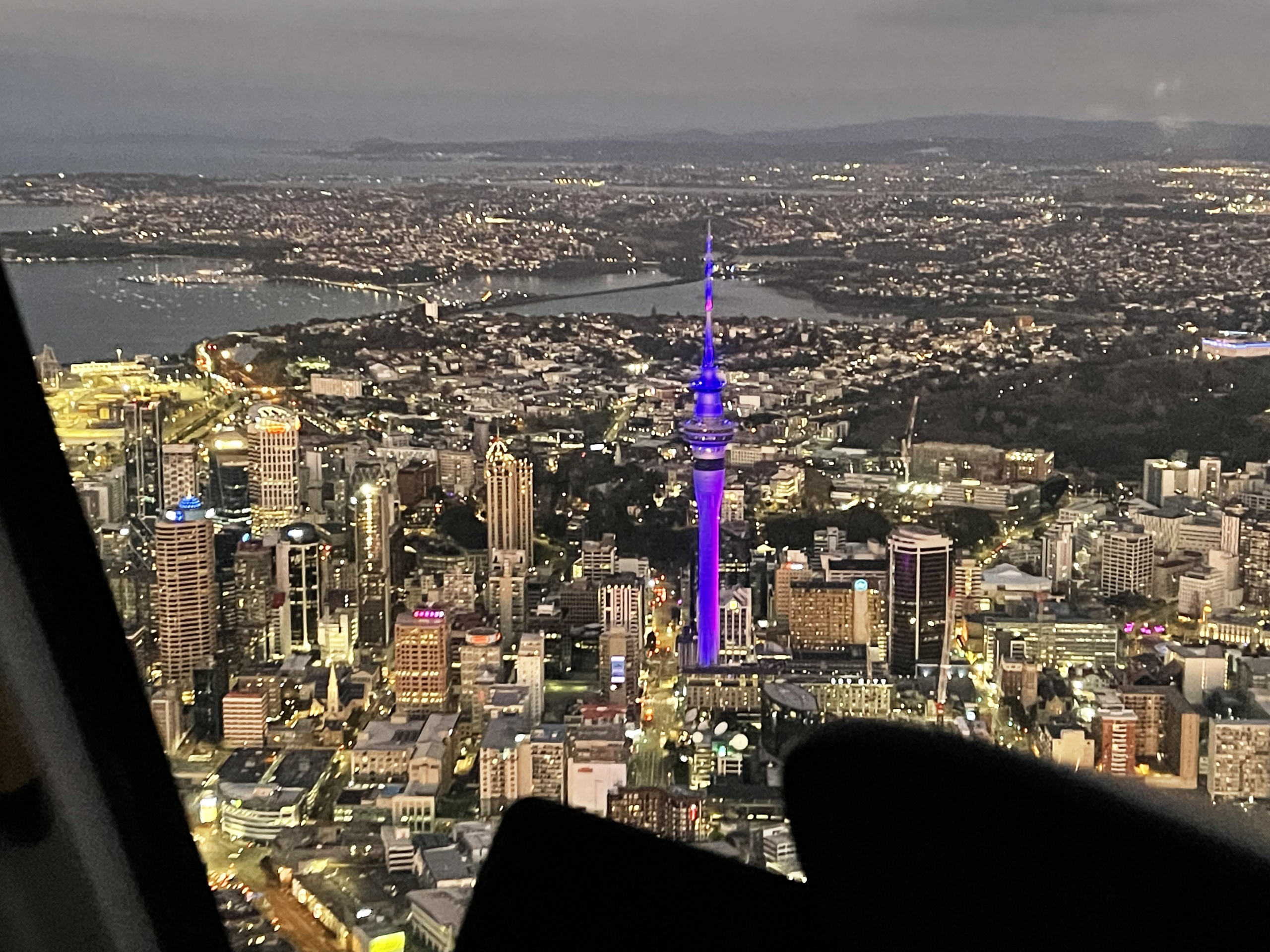 Auckland City Night Scenic Flight | Heletranz Exclusive