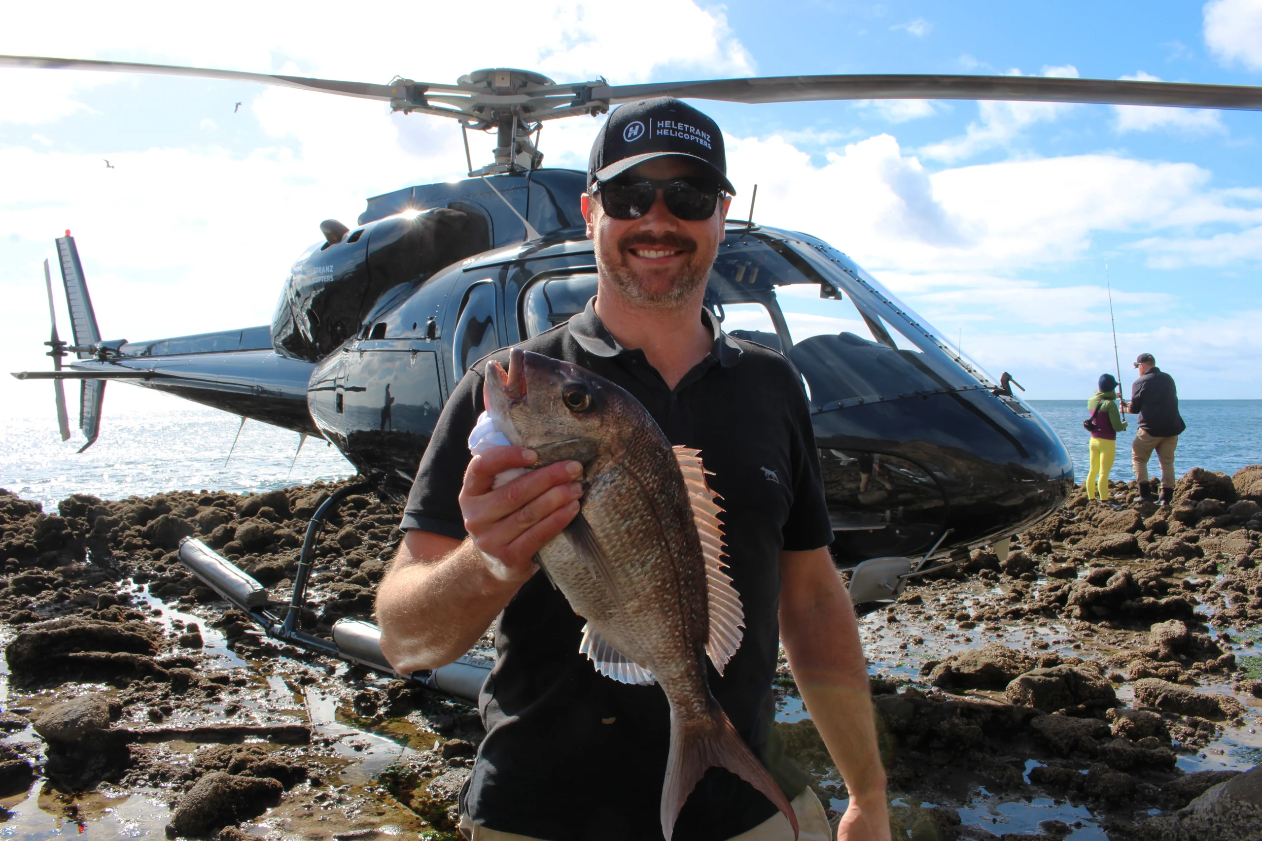 Guided Heli-Fishing – Great Barrier Island or Coromandel