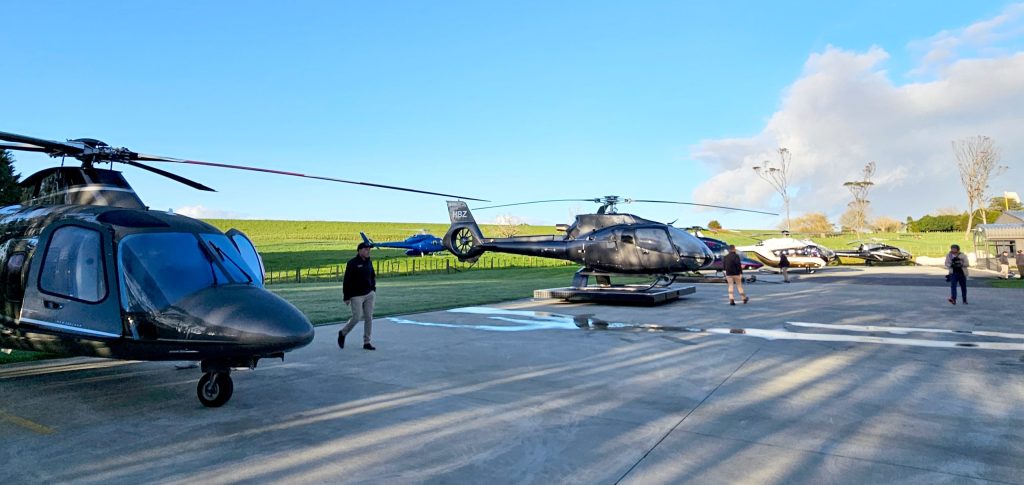 Heletranz Helicopters Landed